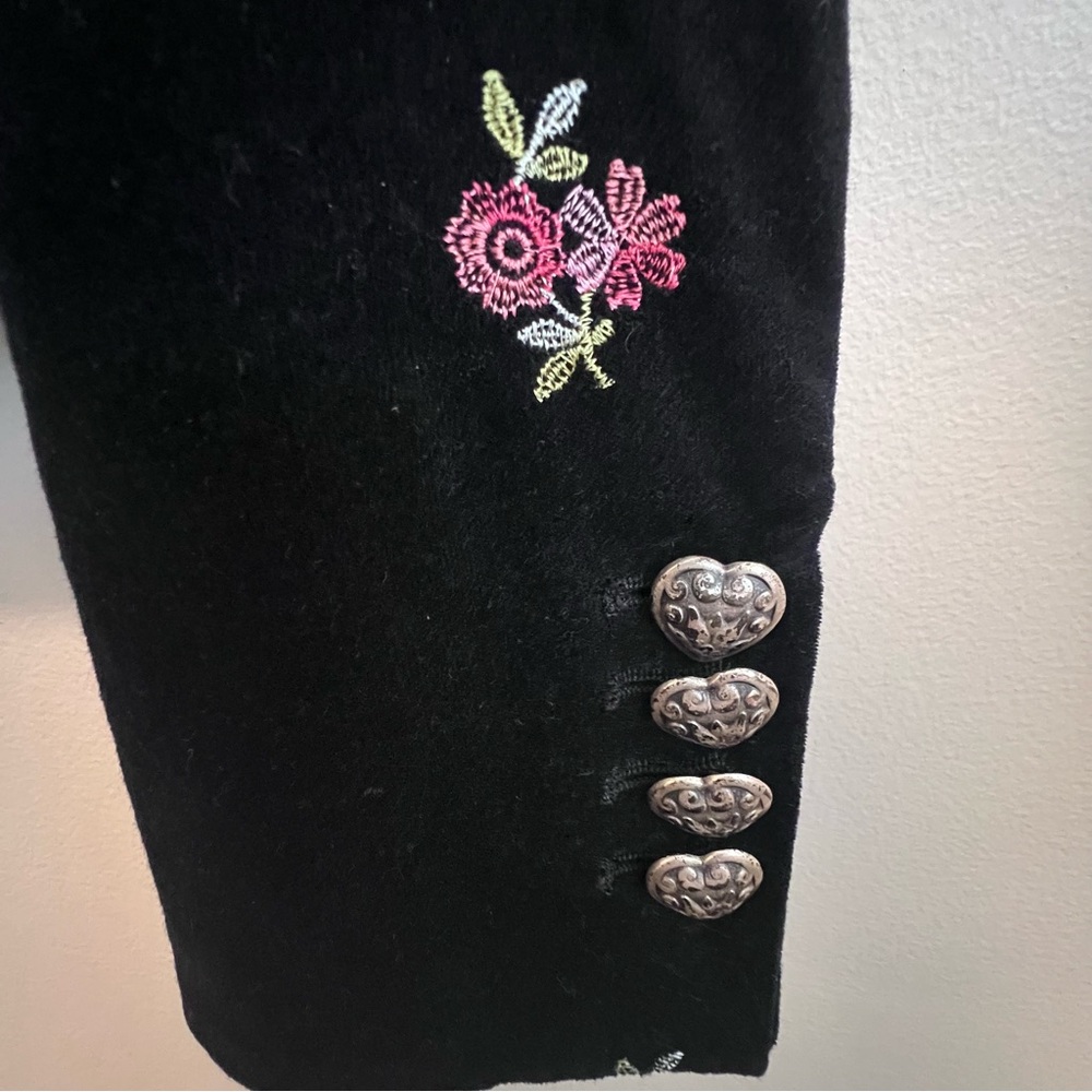 The Kooples: Women’s Embroidered Velvet Jacket - Picture 5 of 7